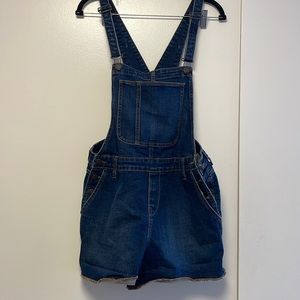 Size M dark denim Shorteralls